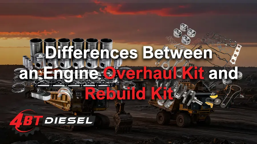 Differences Between an Engine Overhaul Kit and Rebuild Kit