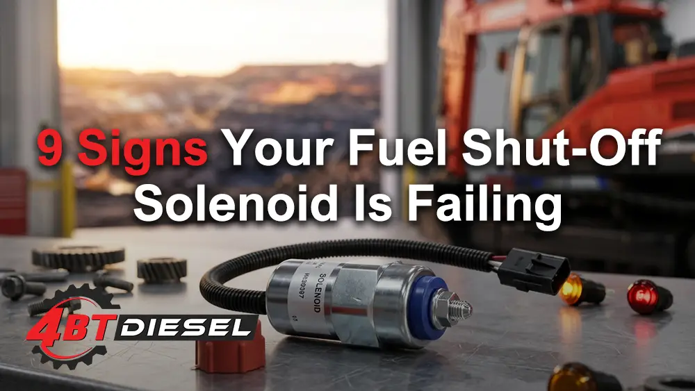 9 Signs Your Fuel Shut-Off Solenoid is failing