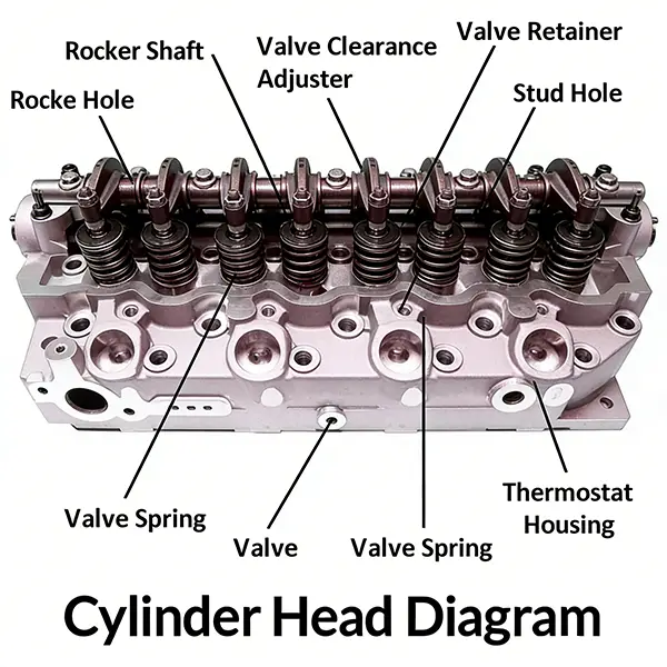 Cylinder Head Diagram