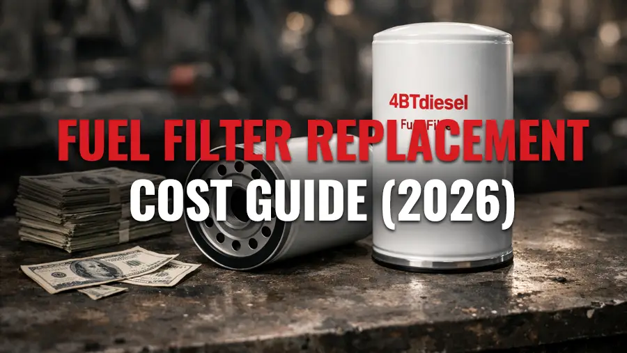 Diesel Fuel Filter Replacement Cost Guide 2026