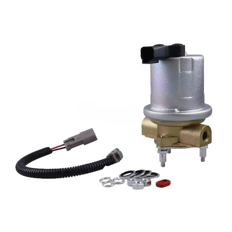 24V Fuel Transfer Pump Kit 87585338 J990106 for Cummins QSB5.9 6B 5.9L Engine CASE CX210 CX240 CX290 New Holland RG170.B