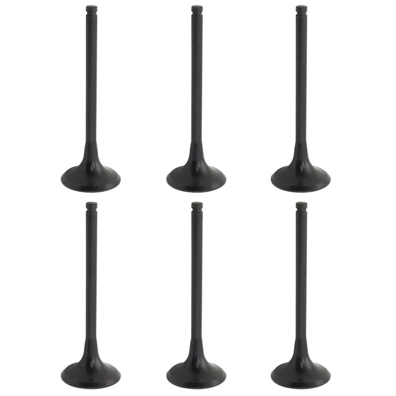 6 Pieces Intake Valve 6207-41-4110 for Komatsu Engine 6D95 4D95 3D95 Wheel Loader WA80-5 WA80-5 WA80-5 WA70-5