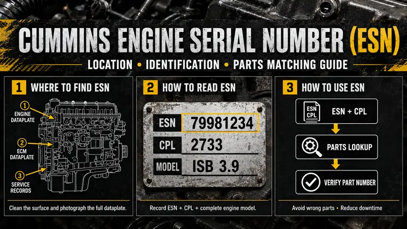 Cummins engine serial number guide