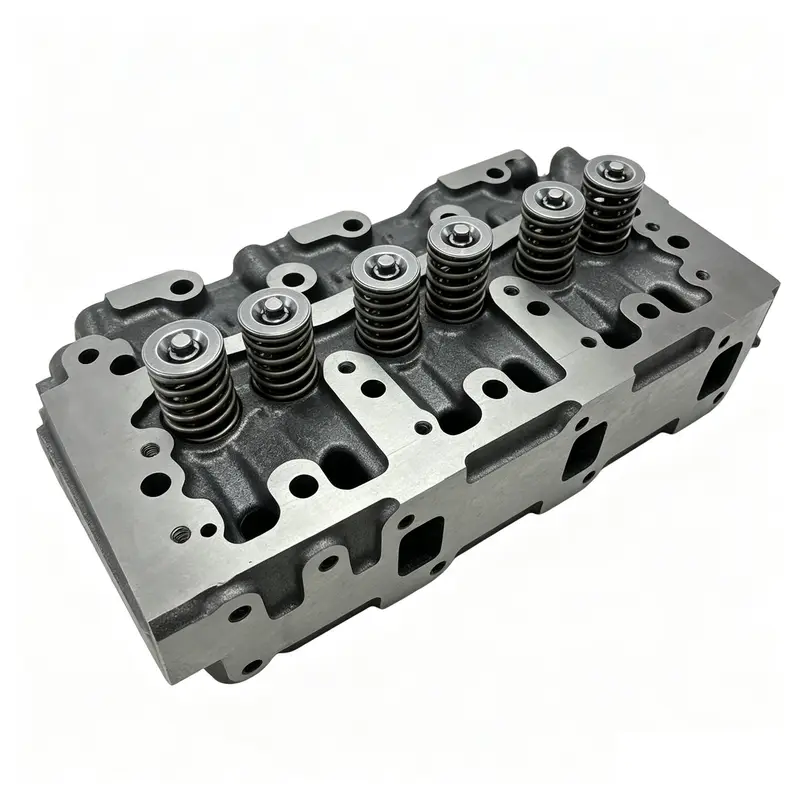 Complete Cylinder Head with Valves YM129001-11700 for Komatsu Engine 3D84E-3 Excavator PC35R-8 PC30MR-2 PC30MR-2-A PC30MR-2-B PC30MR-2-C PC30MR-2-D