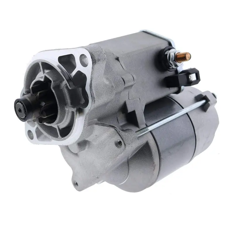 12V 9T Starter Motor 16611-63010 for Kubota Engine D1105 D902 V1505 Excavator KX41-2 KX61-2 KX91-2