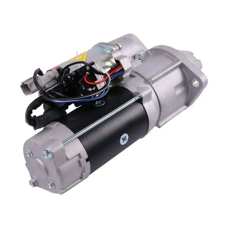 4BTdiesel 24V 9T Starter Motor for Komatsu 4D95 Isuzu 4BD1 4BD1T Engine New Holland E115SR E135SR E130 E200SR Kobelco SK200SR SK135SR John Deere 135C RTS
