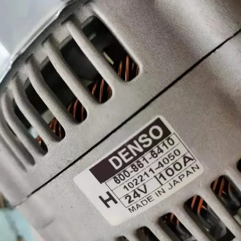 24V Alternator 600-861-6410 for Komatsu Engine 6D102E-1 S4D102E-1 Excavator PC200-6 PC220-6 PC220-7 Forklift FD40-8 FD45-8 FD70HD-8 24V Alternator 600-861-6410 for Komatsu Engine 6D102E-1 S4D102E-1 Excavator PC200-6 PC220-6 PC220-7 Forklift FD40-8 FD45-8 FD70HD-8