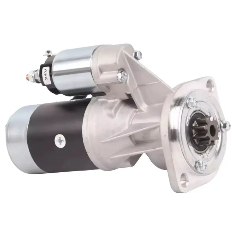 24V 9T Starter 8944234520 S24-07 for Isuzu Engine 4JA1 4JB1 4BJ1 4JC1 Hitachi EX60UR Kobelco 903II 903C SK60 Excavator