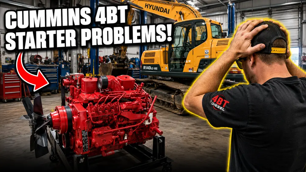 Cummins 4BT starter problems
