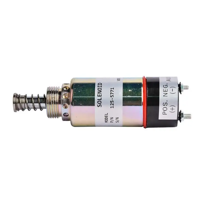 12V Fuel Shutoff Solenoid 125-5771 for Caterpillar CAT Engine 3114 3126 3116 3126B 3126E Asphalt Paver AP-1000 AP-1050 12V Fuel Shutoff Solenoid 125-5771 for Caterpillar CAT Engine 3114 3126 3116 3126B 3126E Asphalt Paver AP-1000 AP-1050