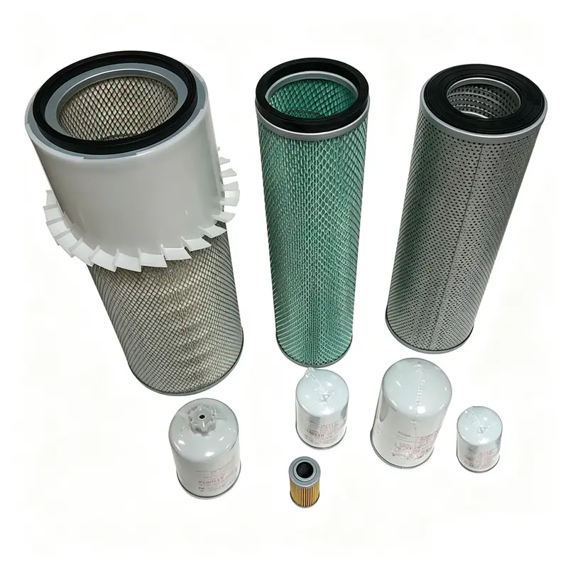 4BTdiesel Filter Kit for Cummins Engine B3.9 Hyundai Excavator R140-7 R150W-7 4BTdiesel Filter Kit for Cummins Engine B3.9 Hyundai Excavator R140-7 R150W-7